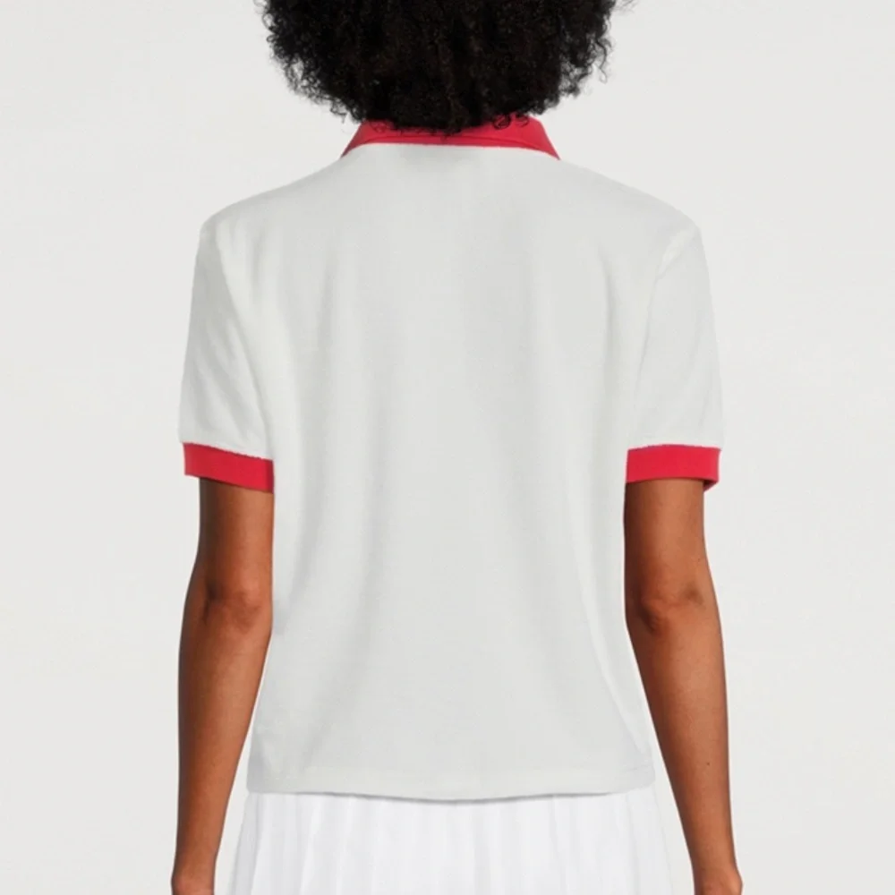 Sporty & Rich X Prince Sporty Terry Cotton Polo Sz M - Picture 8 of 13